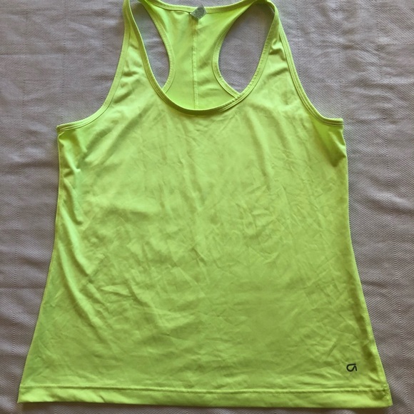 Bright yellow workout tank - Picture 5 of 5